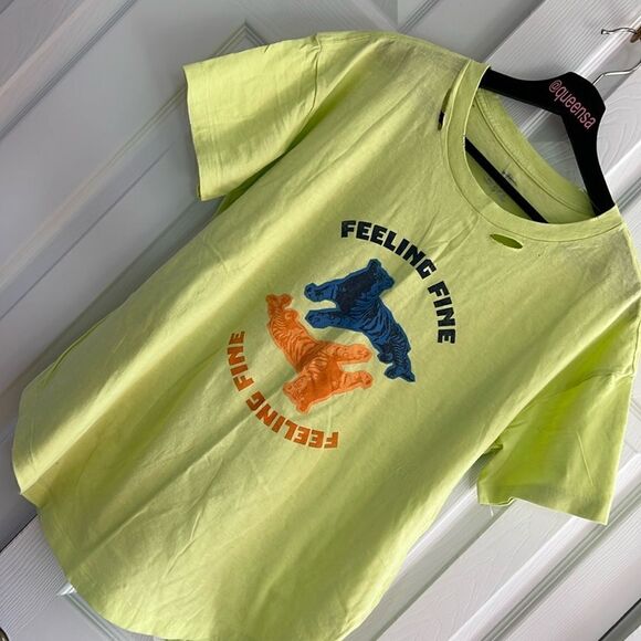 Aerie Feeling Fine Distressed T-Shirt - Picture 3 of 10